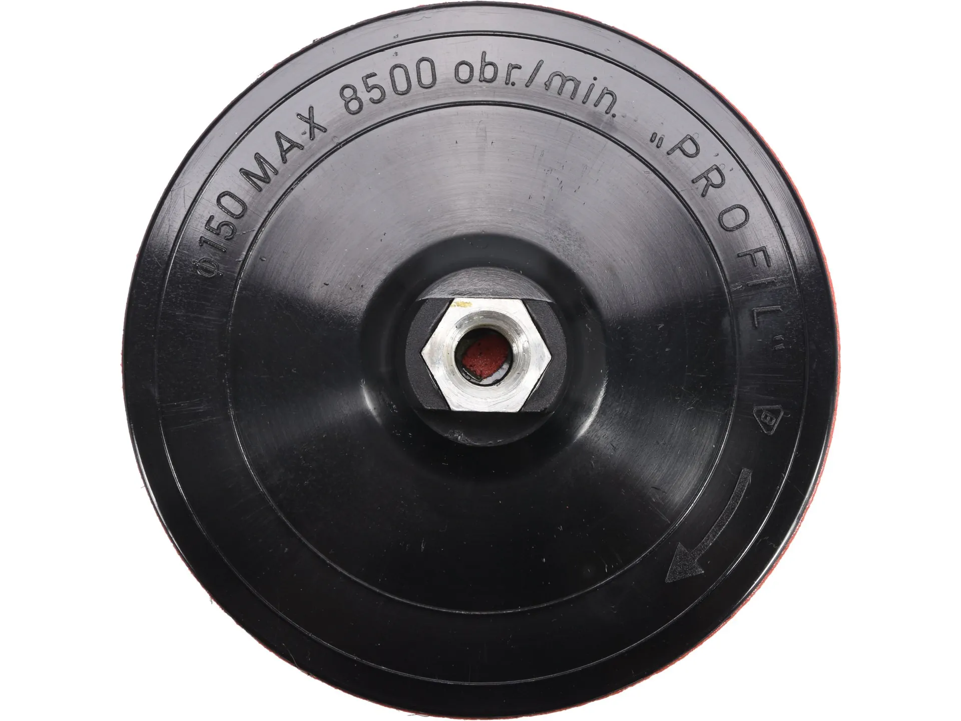 Rubber backing pad for sanding discs with hook-and-loop fastening 150 mm 2