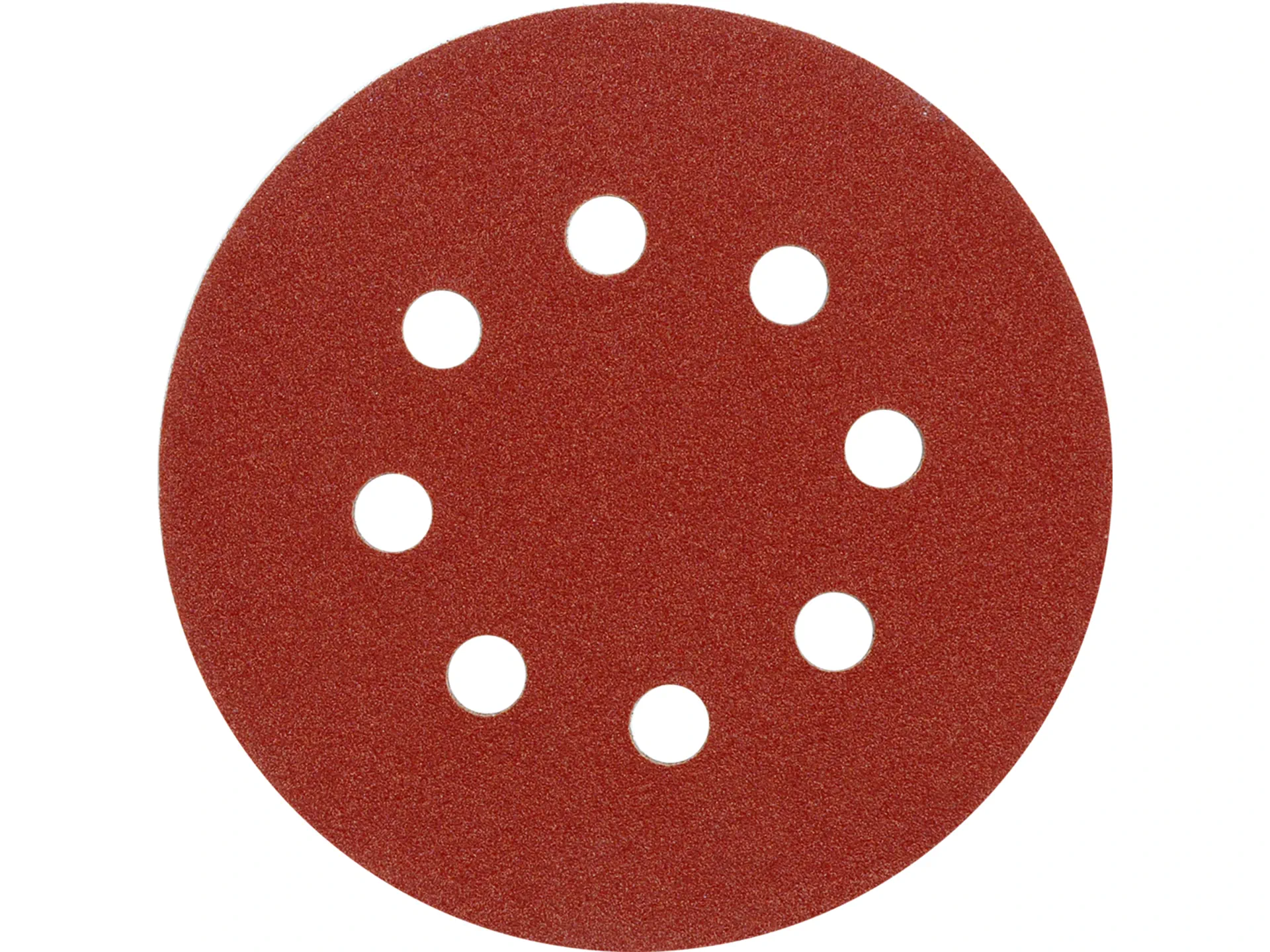 Hook-and-loop sanding disc with holes 2
