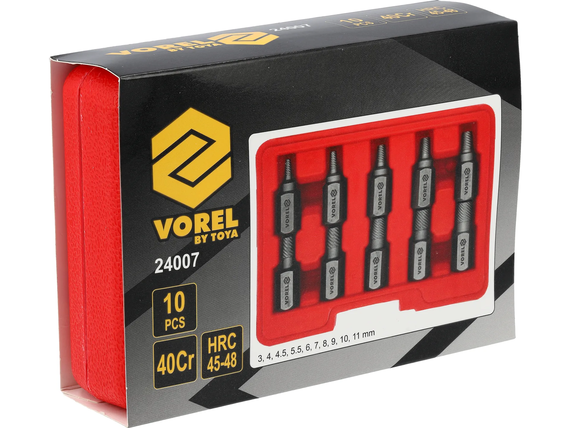 Damaged screw extractor set 10 pcs 4
