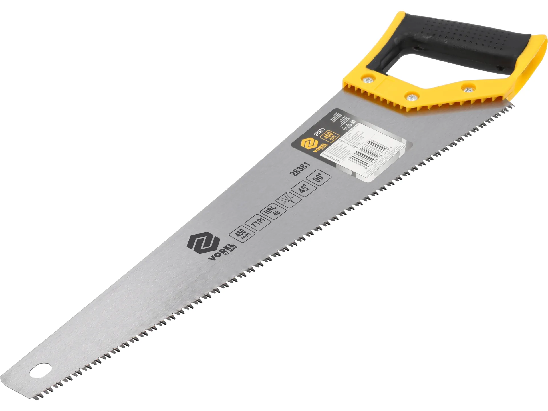 Hand saw for wood with triple-ground teeth 450 mm 2