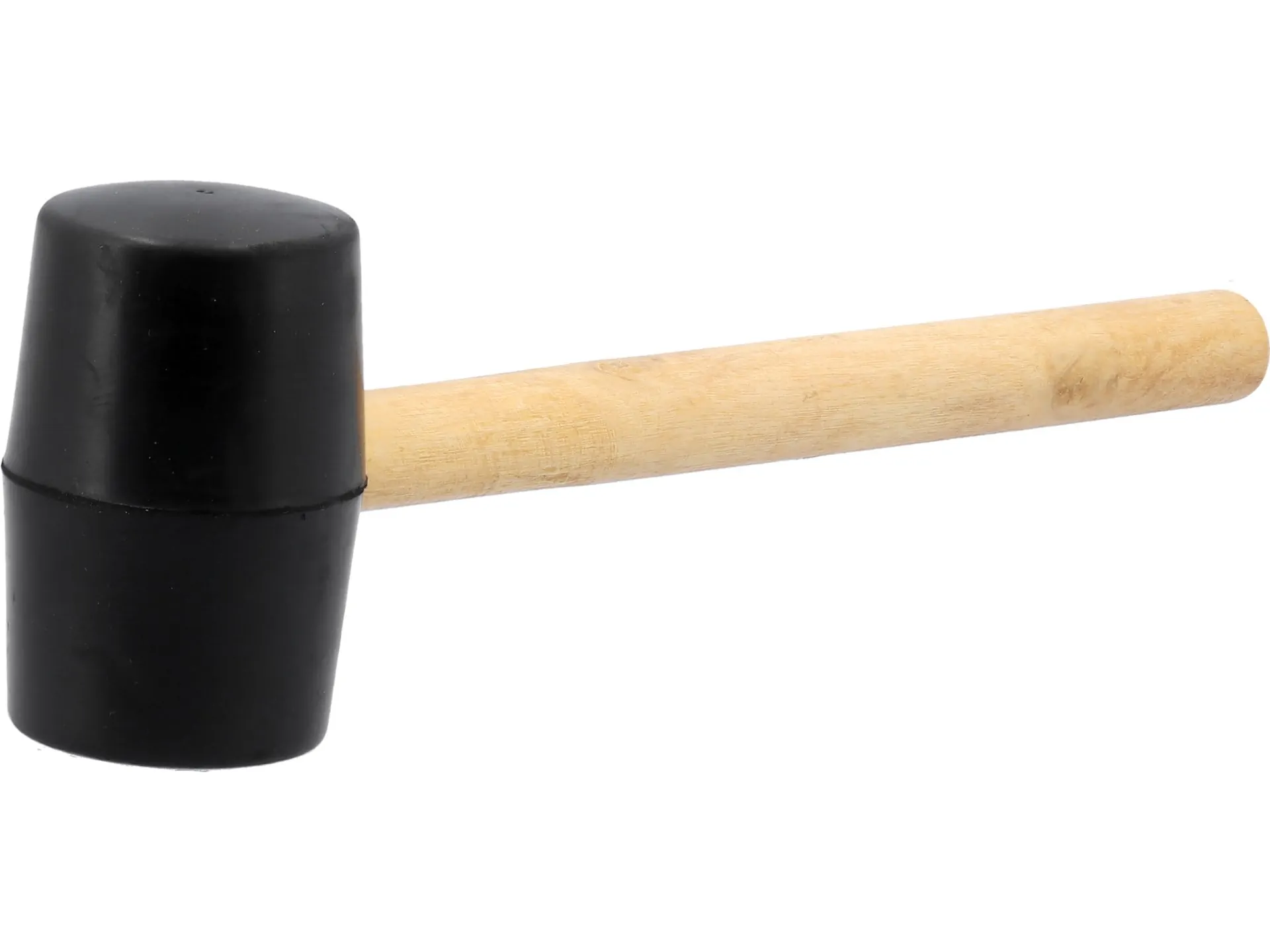 Rubber mallet 55 mm with wooden handle 2