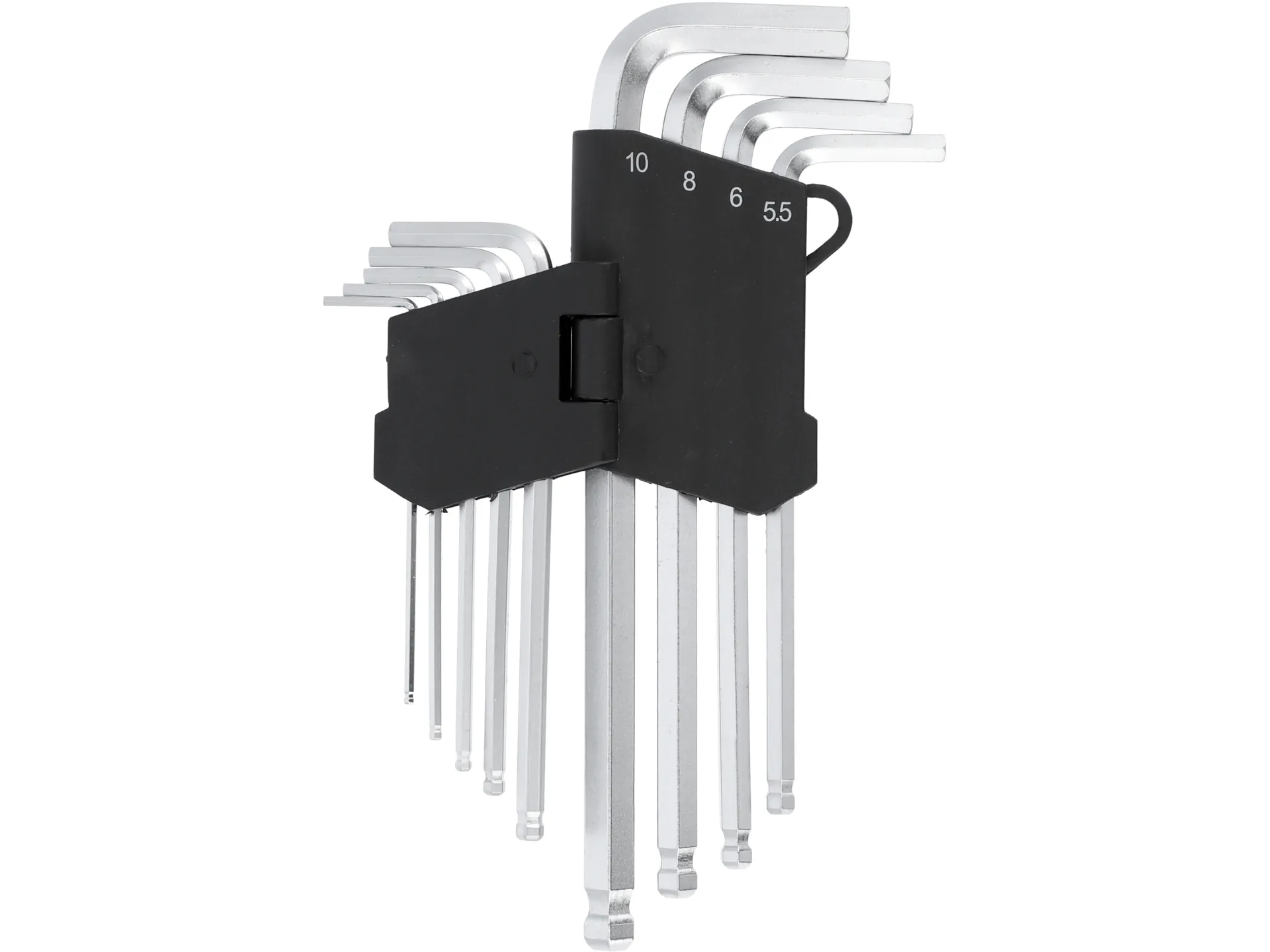 Hex key set 2.0–10 mm 2