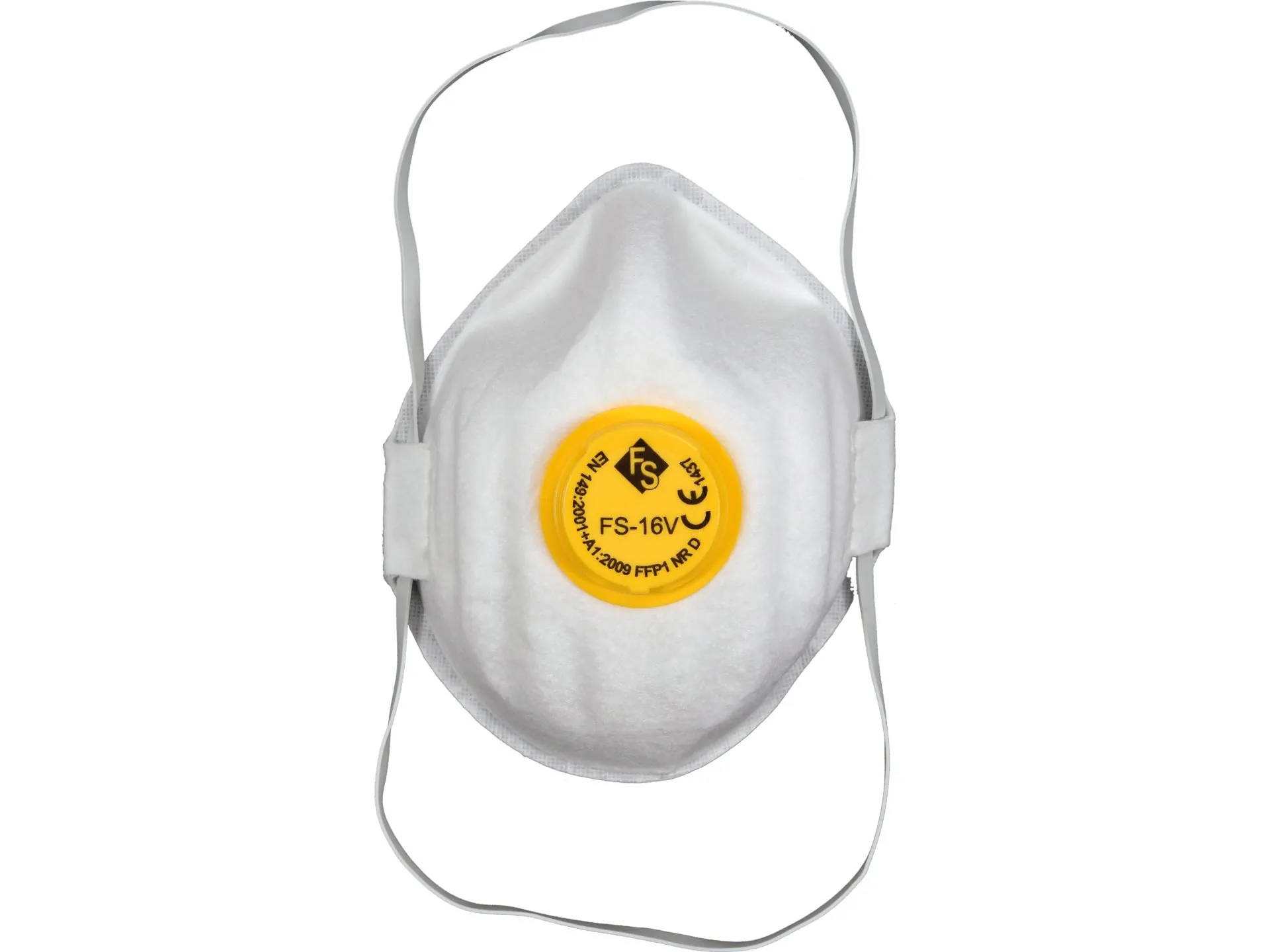Disposable protective masks with valve - 5 kom