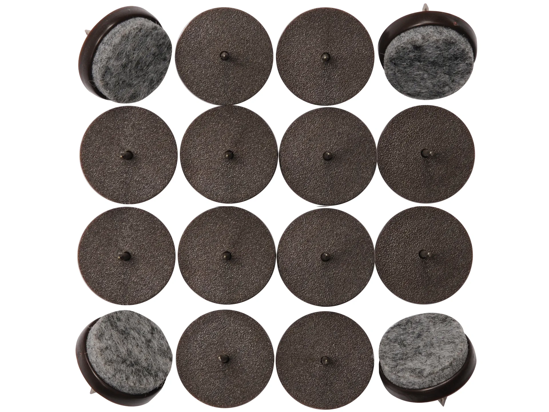 Nail-on furniture pad 16 pcs