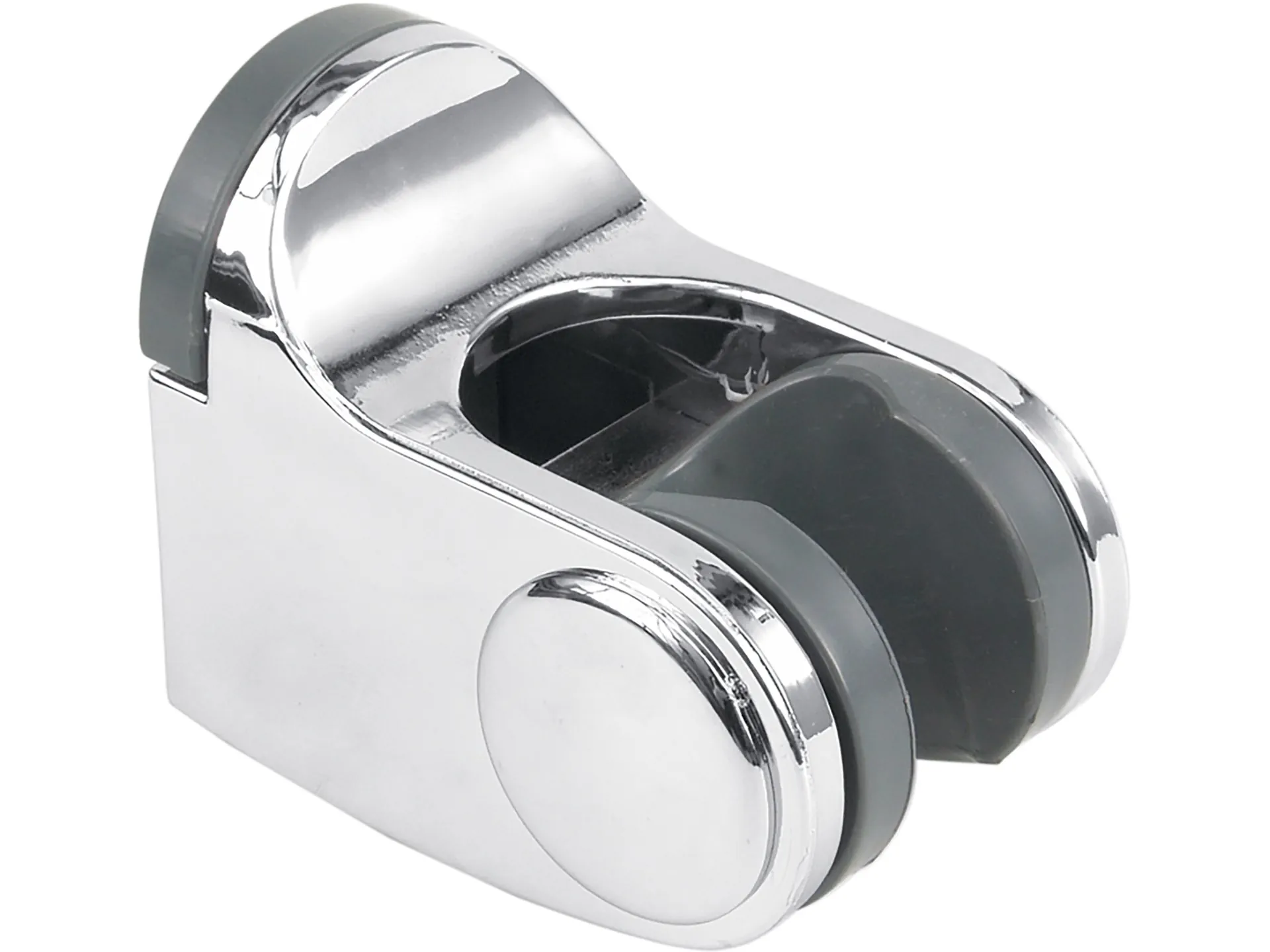 Chrome shower head holder