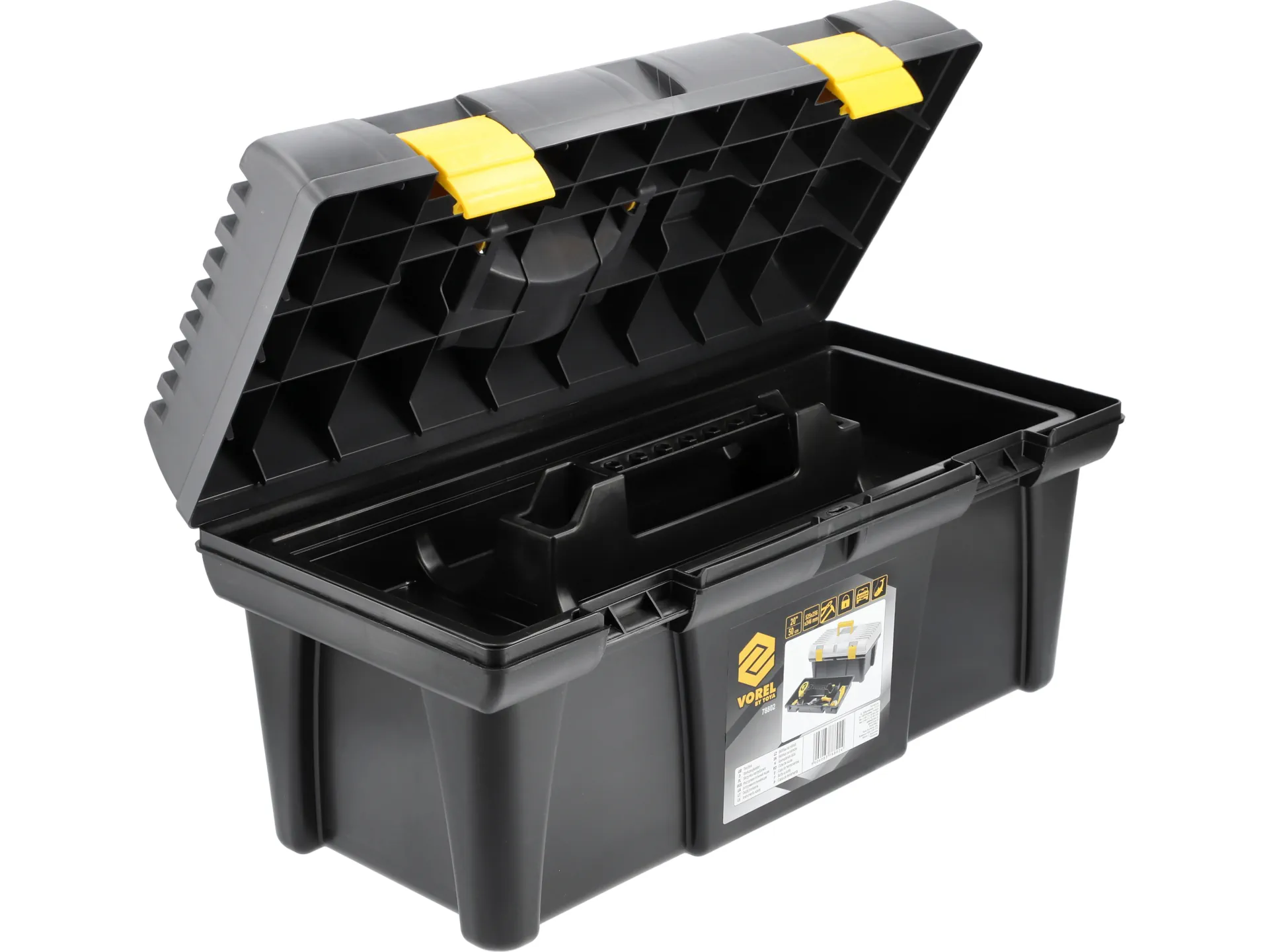 Plastic toolbox 20" 2