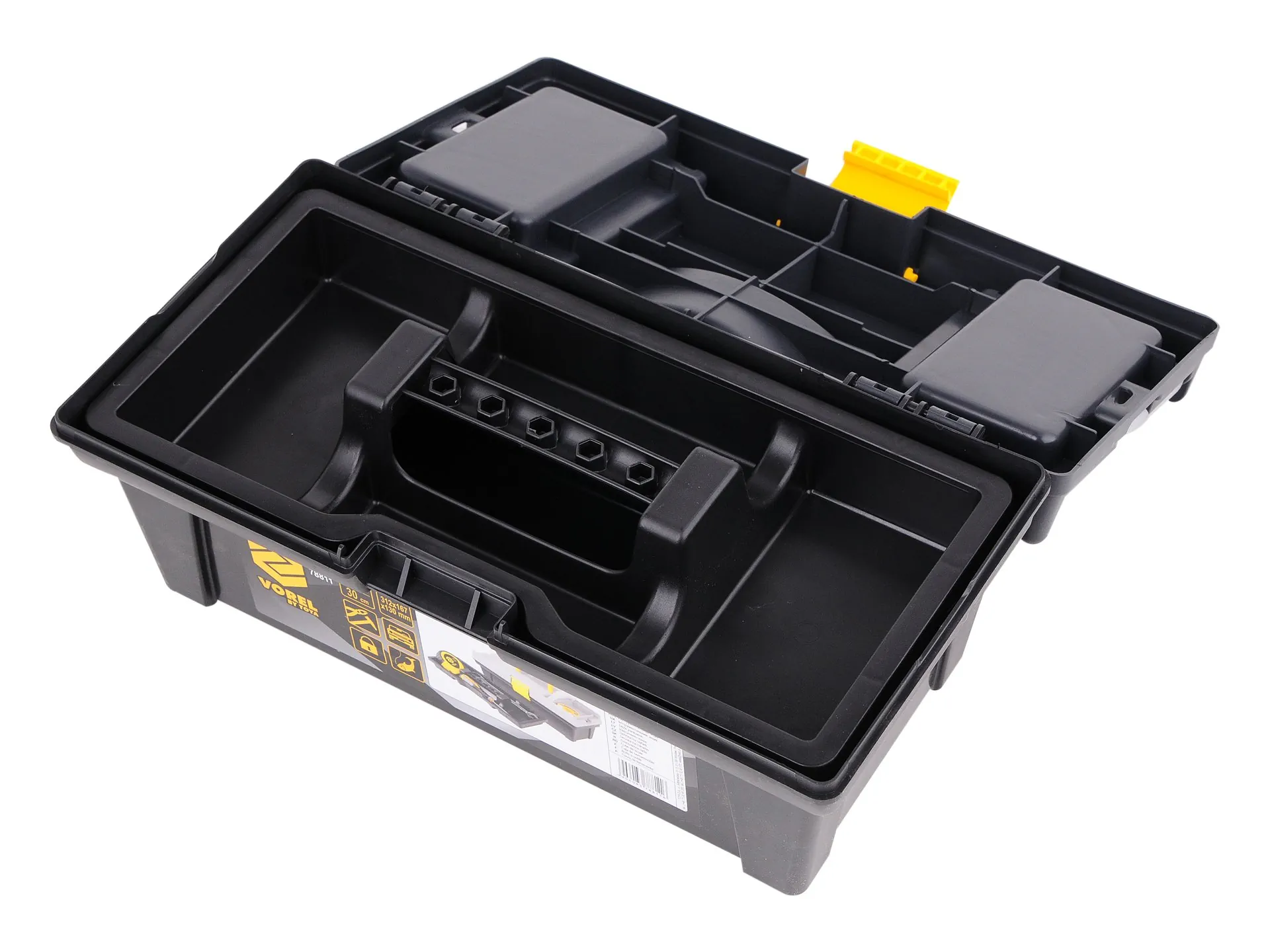 Plastic toolbox 12" 6
