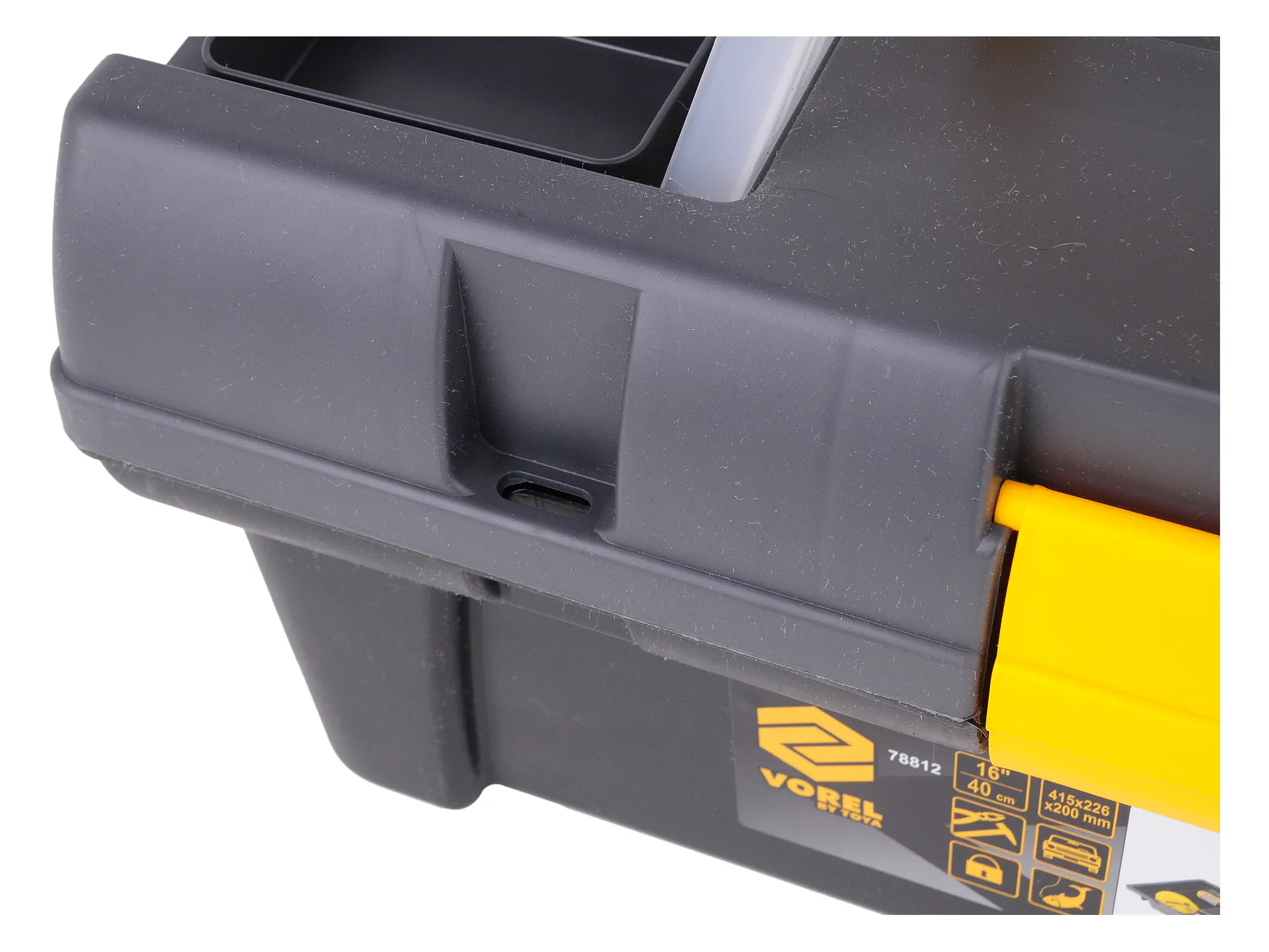 Plastic toolbox 16" 3