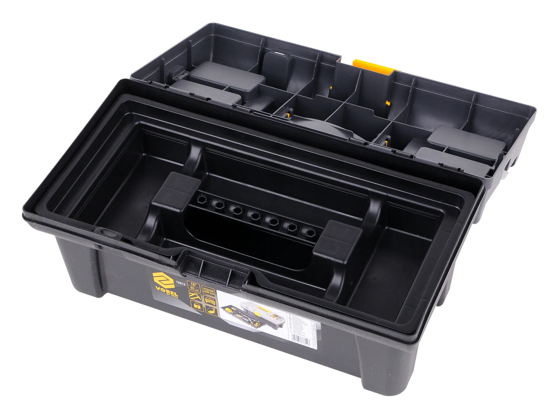 Plastic toolbox 16" 5