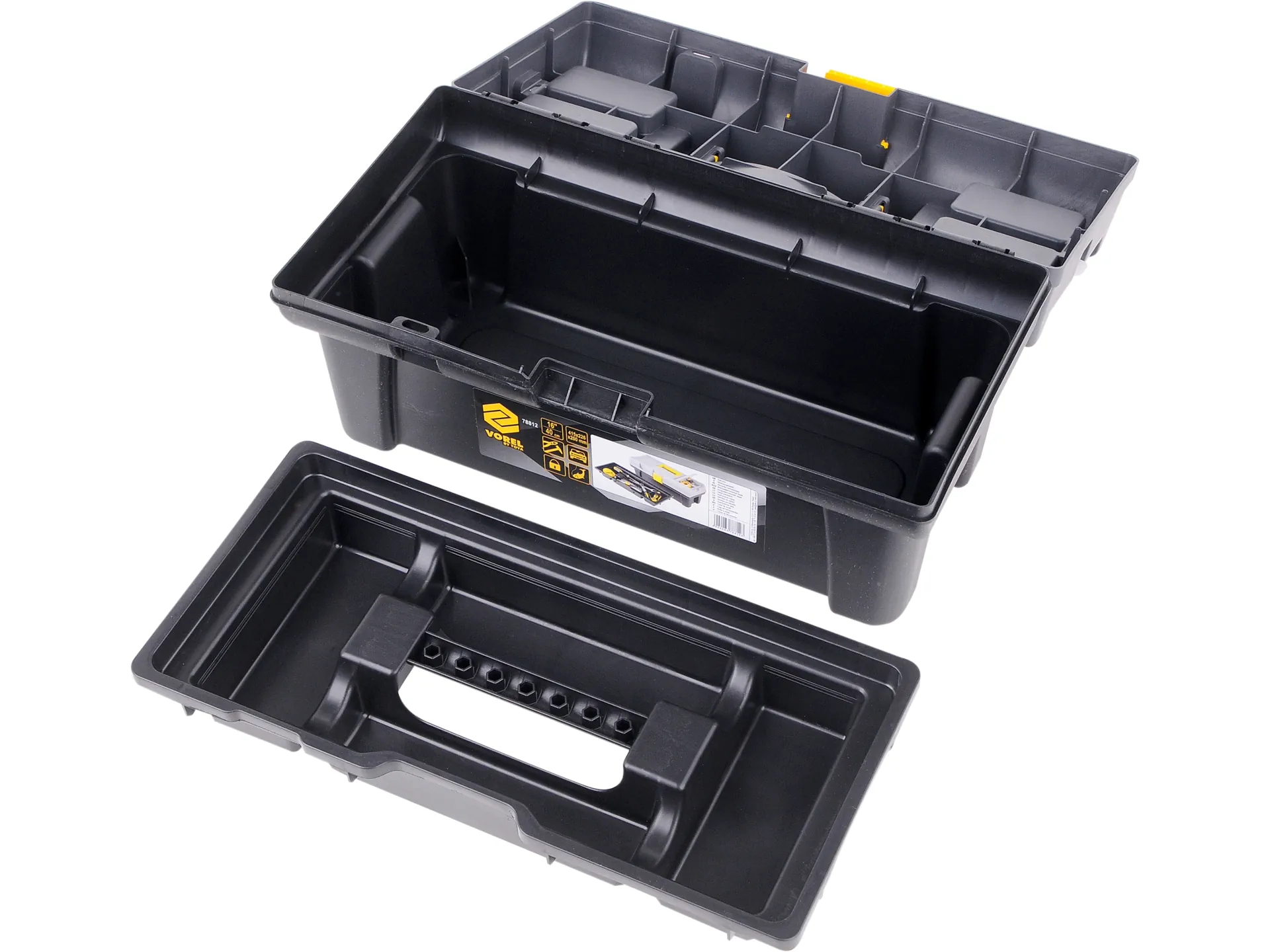 Plastic toolbox 16" 6