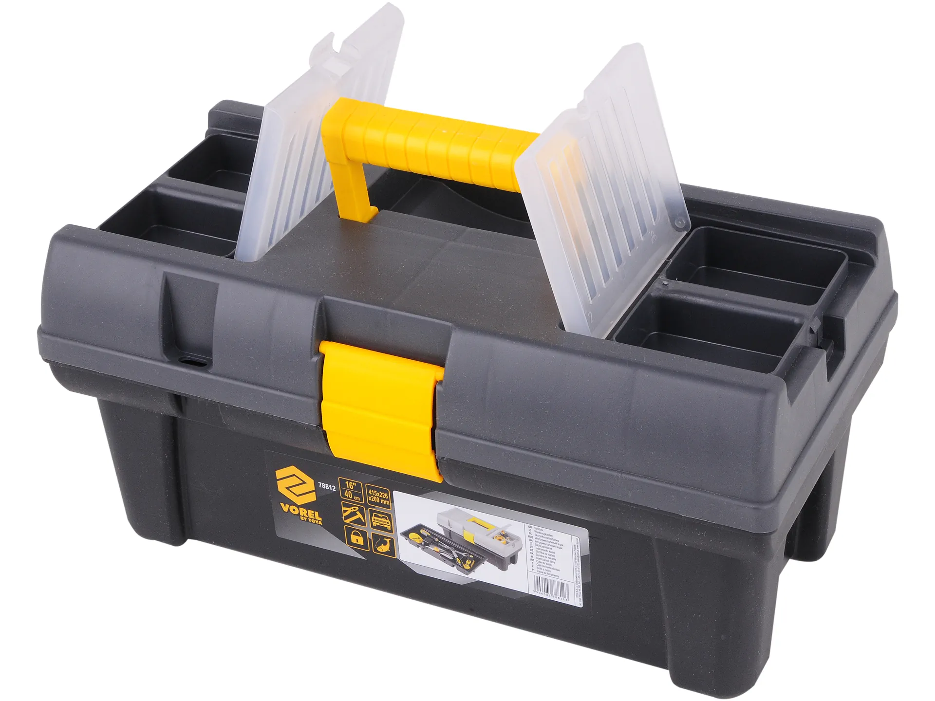 Plastic toolbox 16" 7