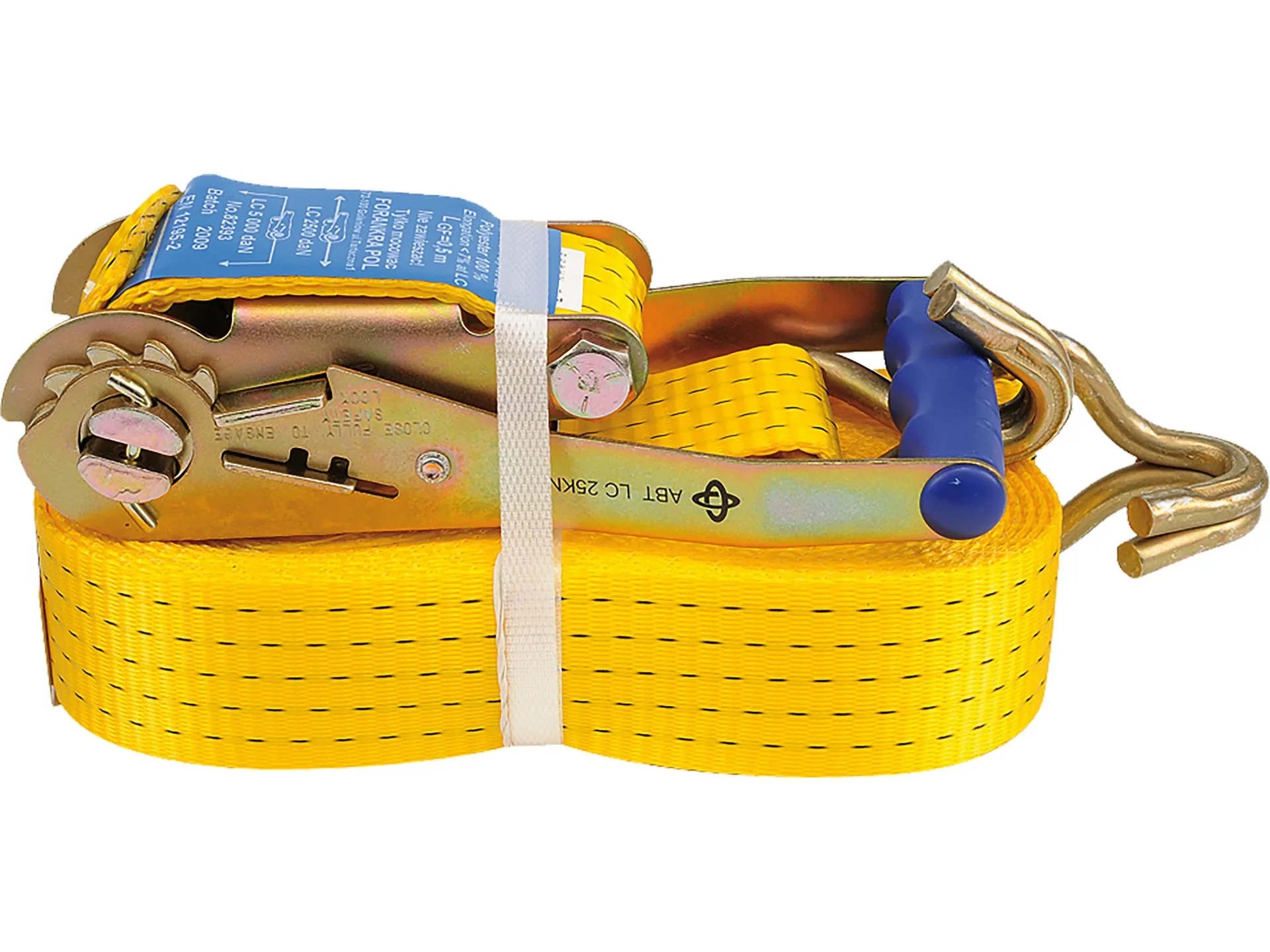 Ratchet tie-down straps 50 mm x 6 m - 2 kom