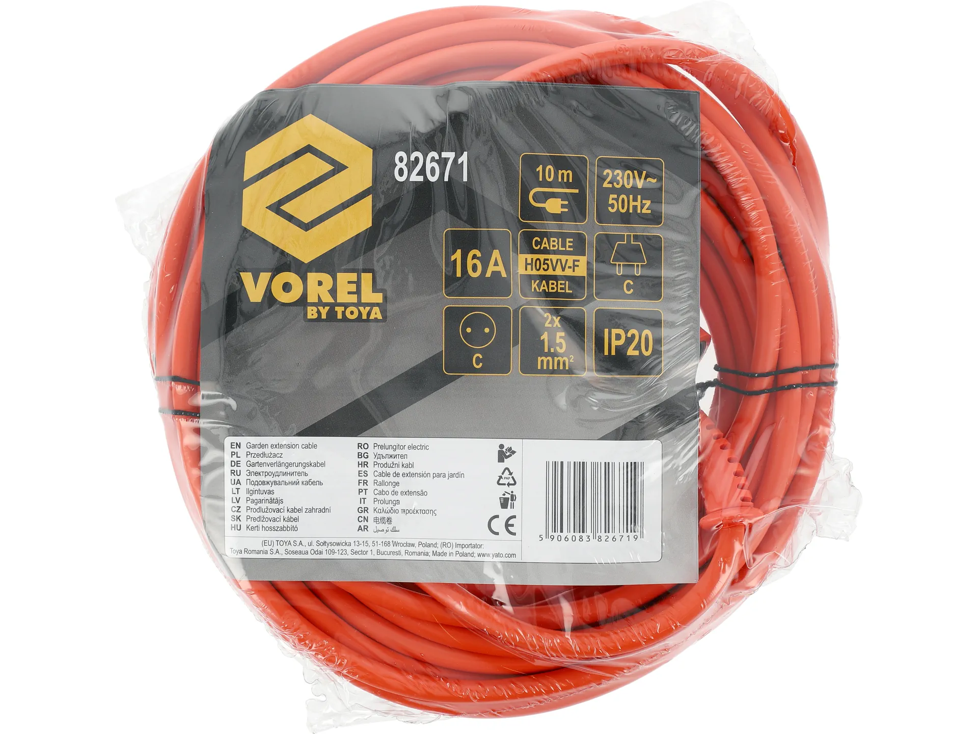 Garden extension cord 10 m 4