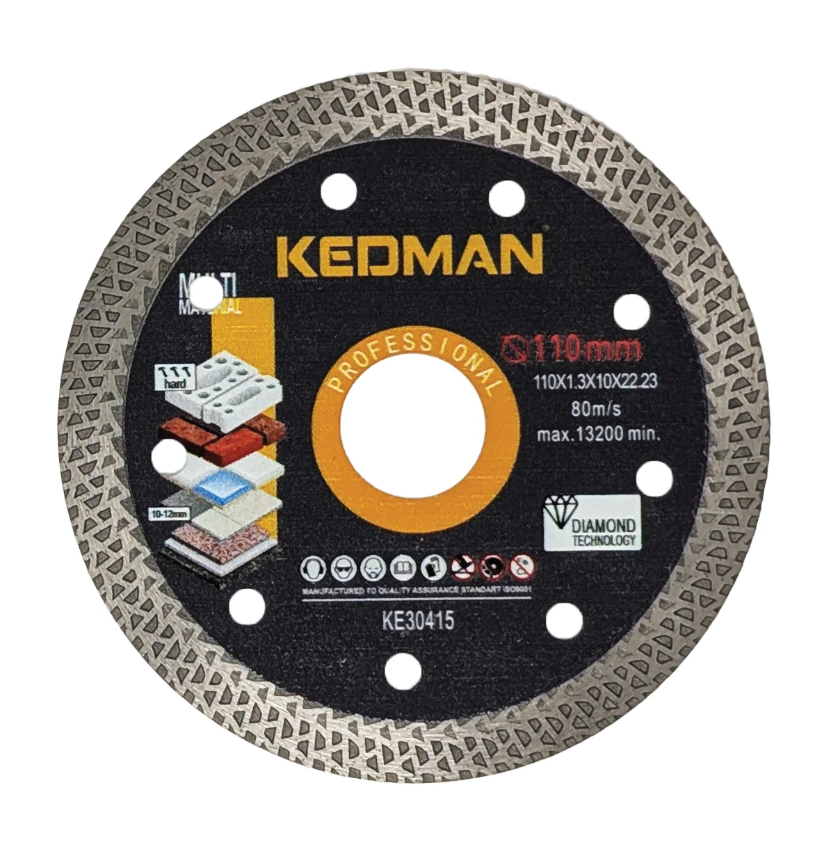 Ceramic cutting disc JKC2 115x1.4x10x22.23