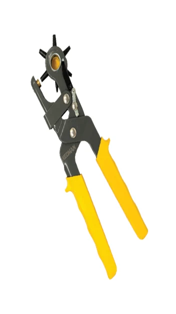 Leather hole punch pliers