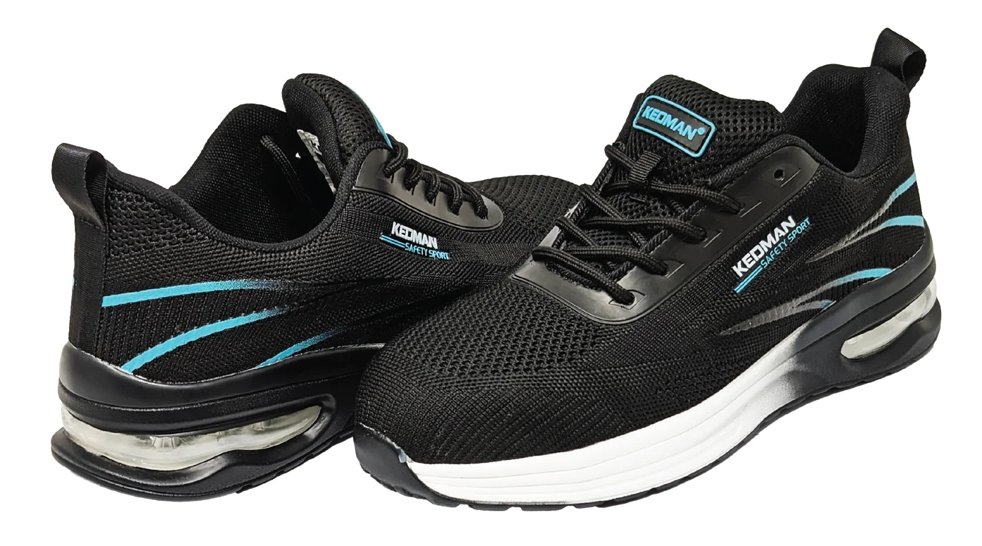 Black work shoes S1 45