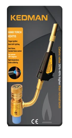 Gas welding torch with valve GT2 2