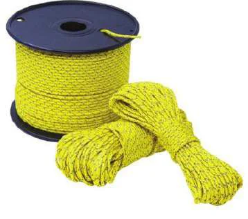 Yellow cotton rope