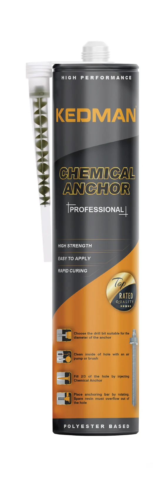 Chemical anchor resin 300 ml