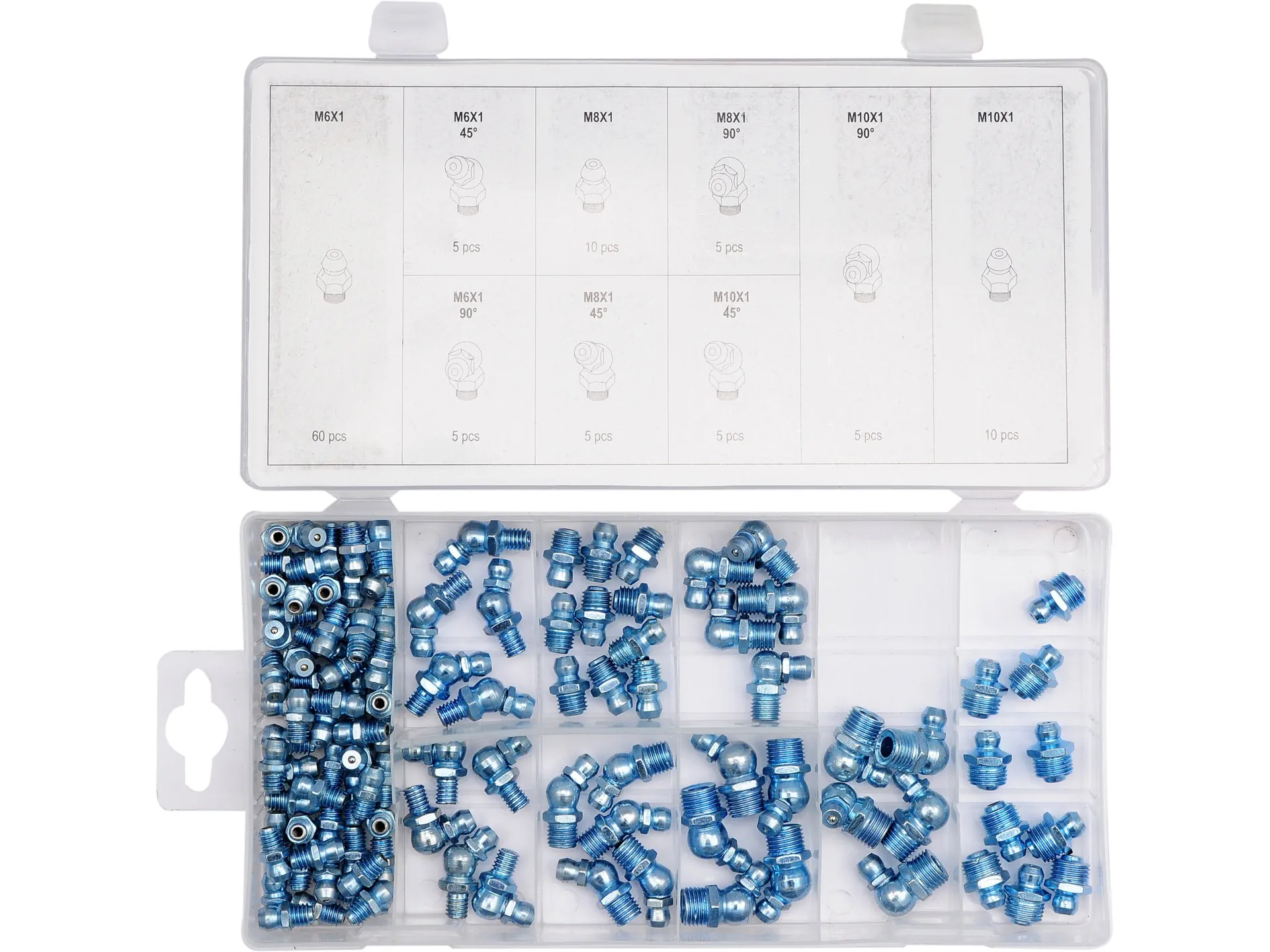 Grease fitting set 110 pcs 2