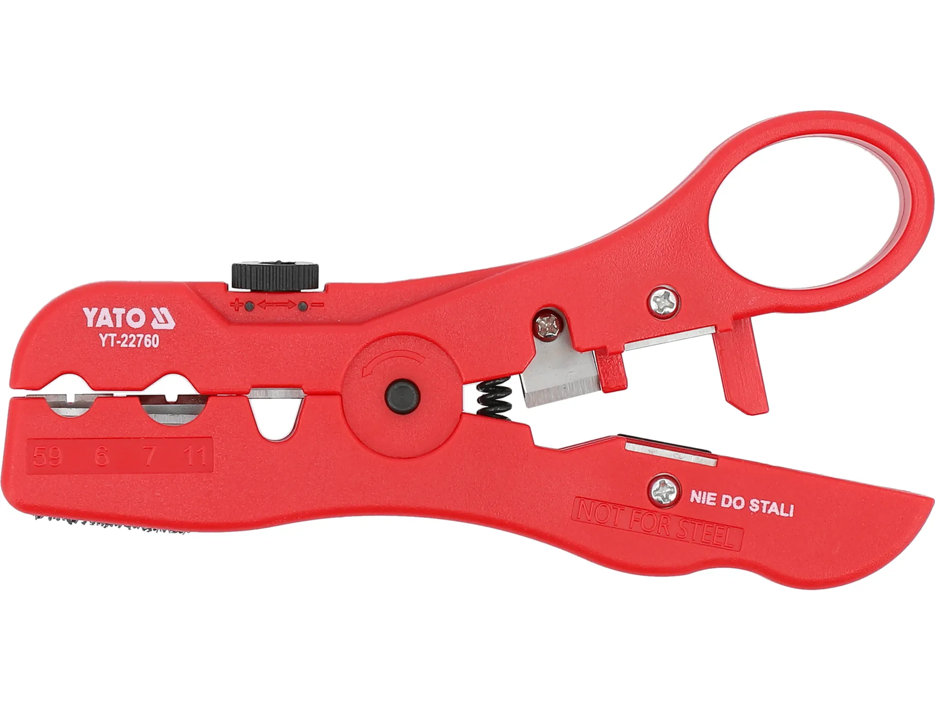 Wire stripping pliers RG59 / RG6 / RG7 / RG11