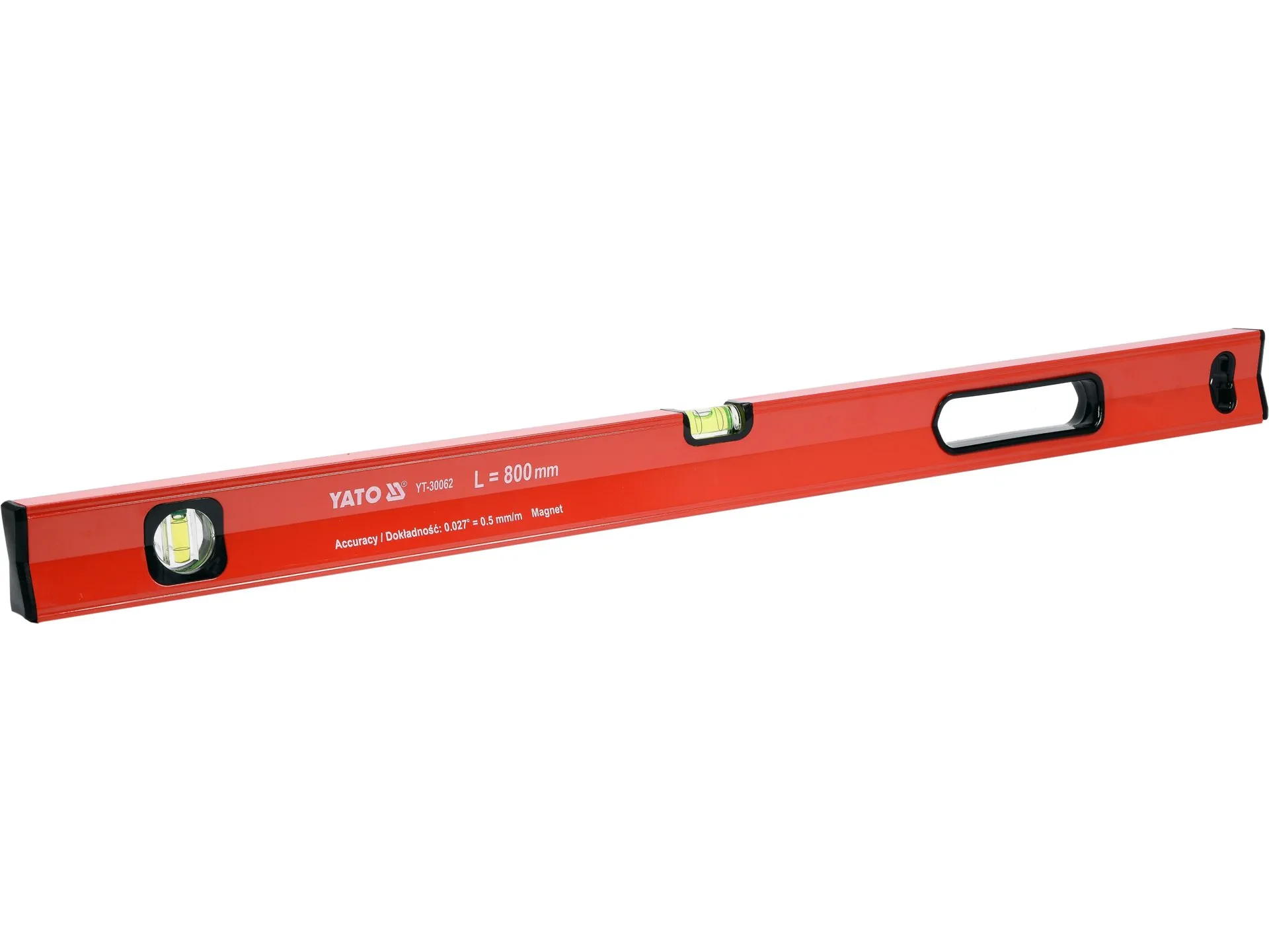 Magnetic spirit level 800 mm 2