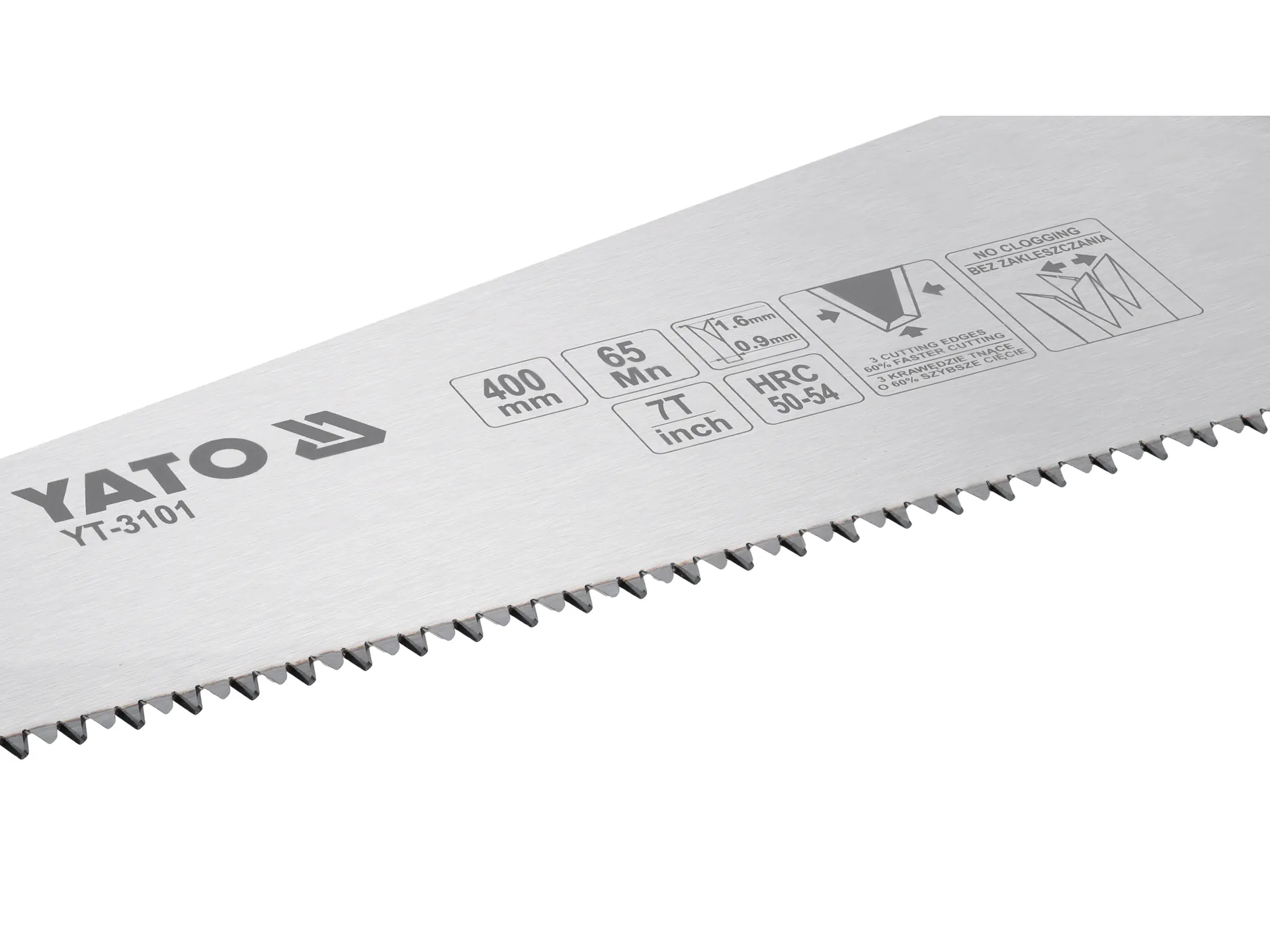 Hand saw for wood 400 mm 3