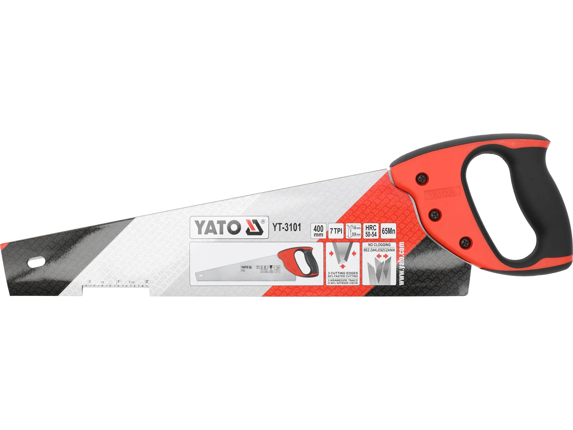 Hand saw for wood 400 mm 4