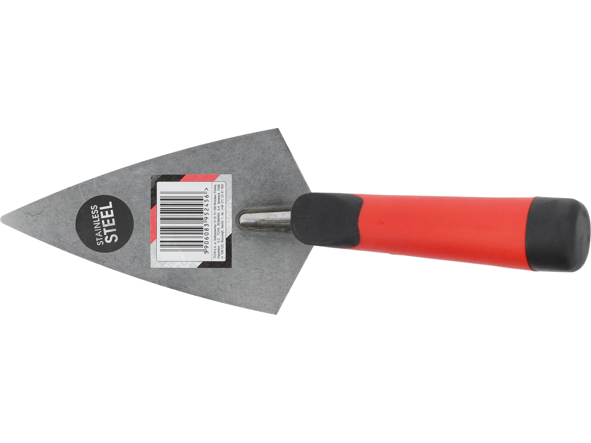 Pointed stainless steel trowel 135 x 80 mm 2