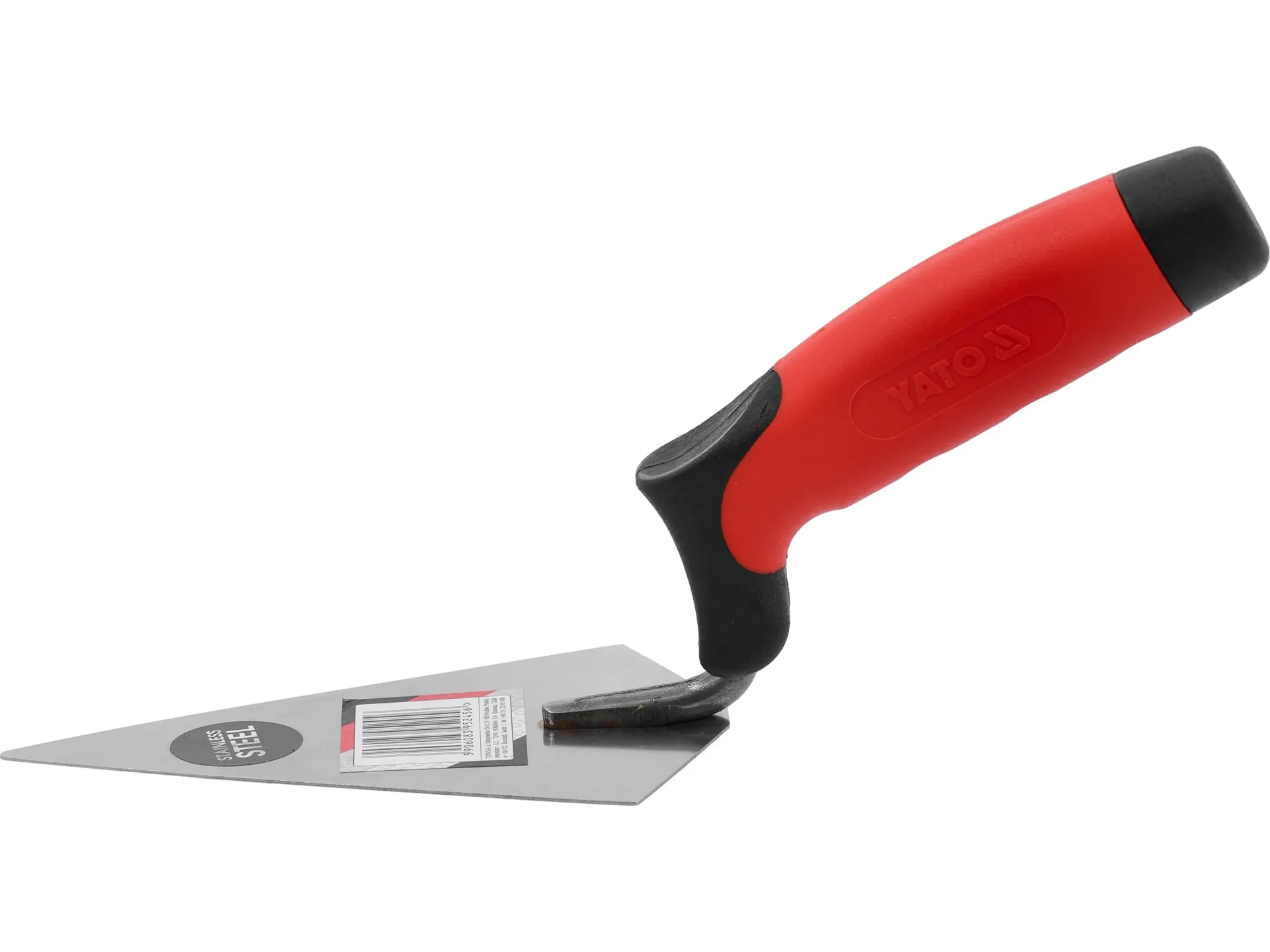 Pointed stainless steel trowel 135 x 80 mm 3