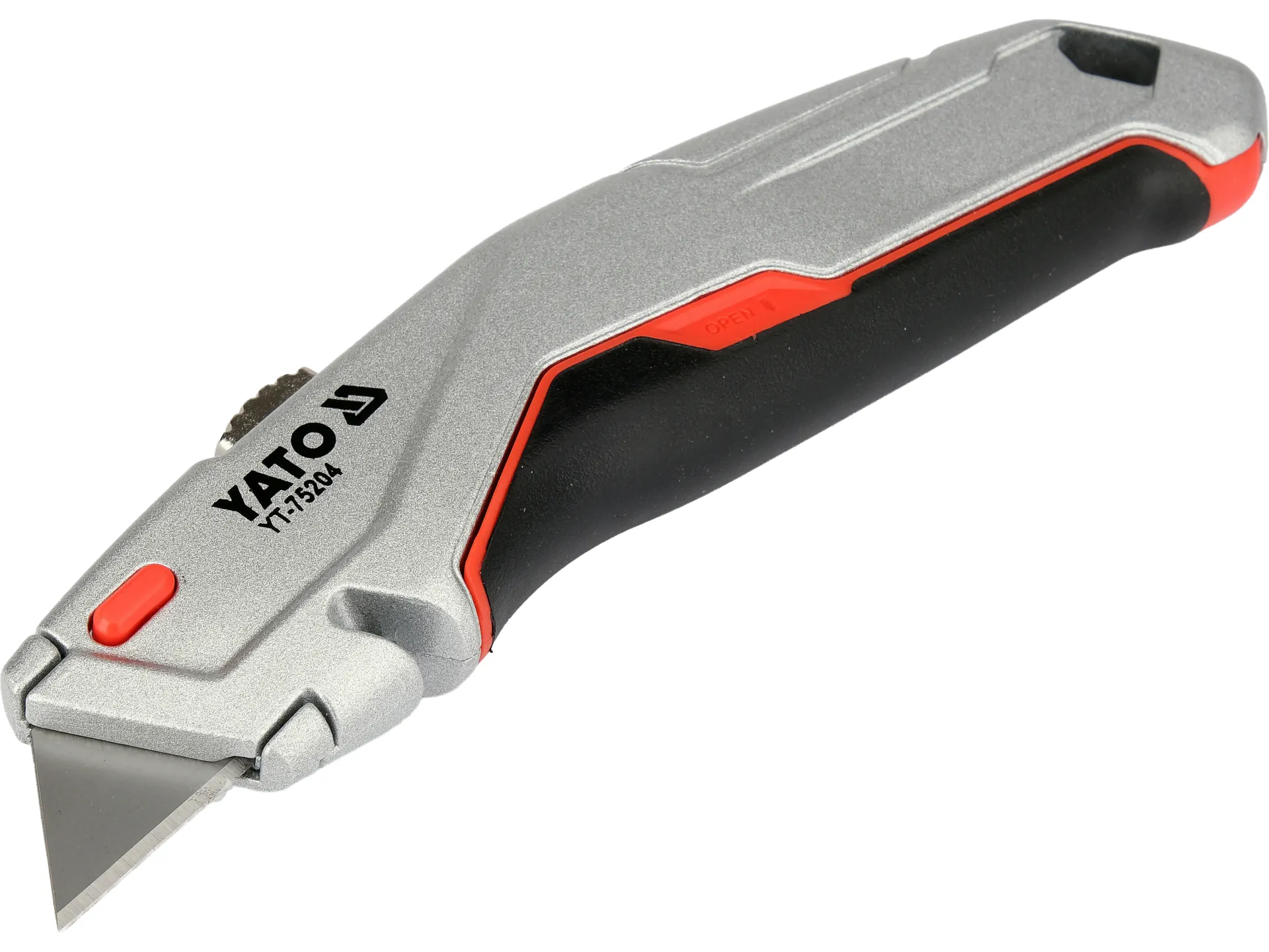 Metal utility knife with trapezoid blade 4