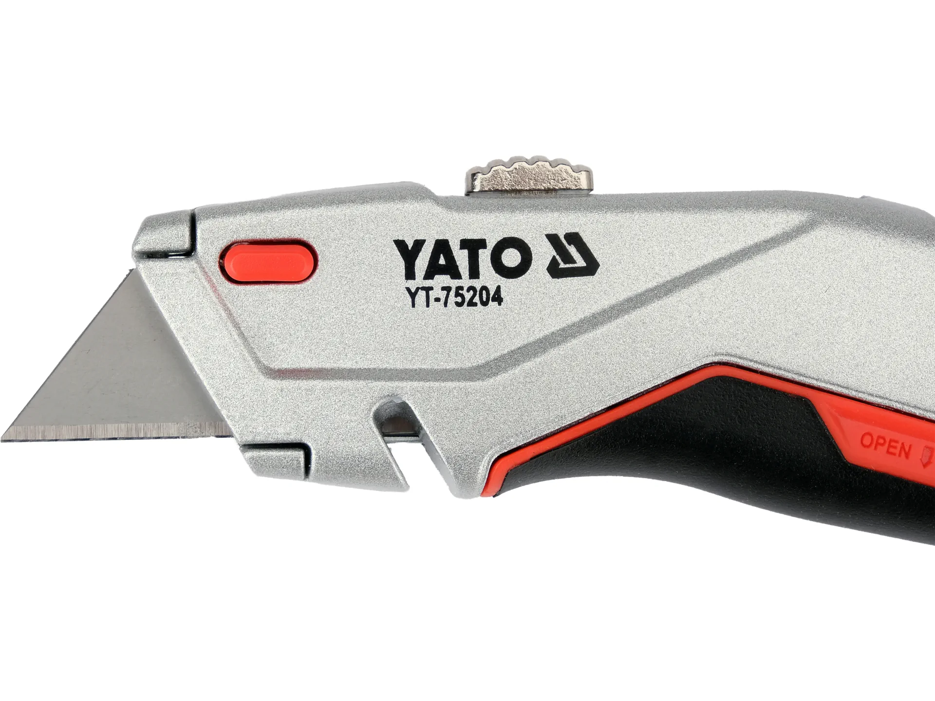 Metal utility knife with trapezoid blade 6