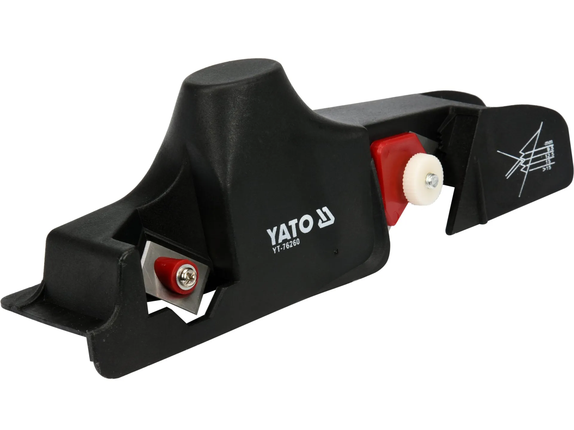 Hand drywall edge chamfer plane