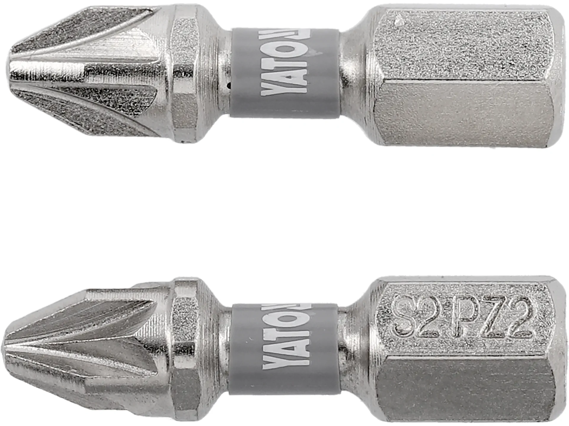 Screwdriver bit 1/4" 25 mm PZ2 – 2 pcs